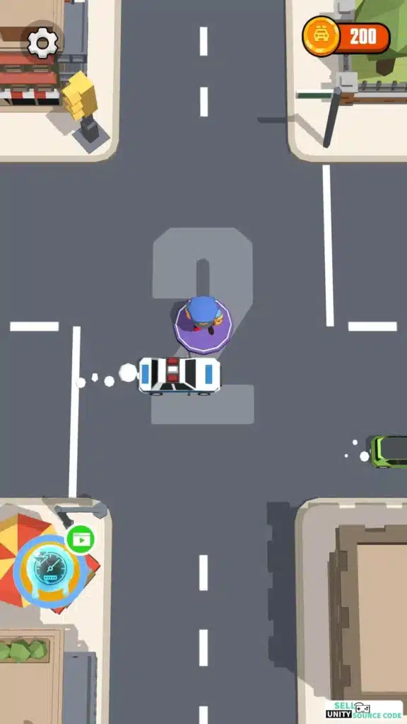 Traffic Life: Car Control SellUnitySourceCode screenshot 5