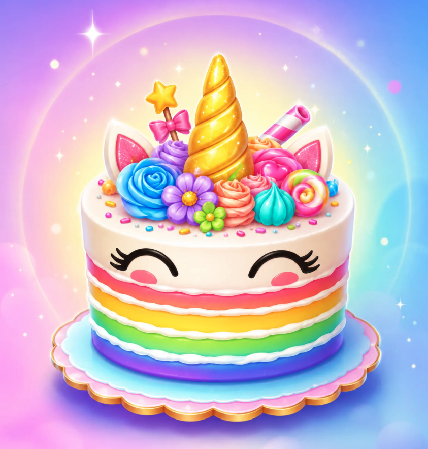 Unicorn Cake: Donut Maker screenshot 2