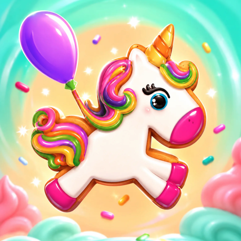 Unicorn Cookie Baker Kitchen screenshot 2