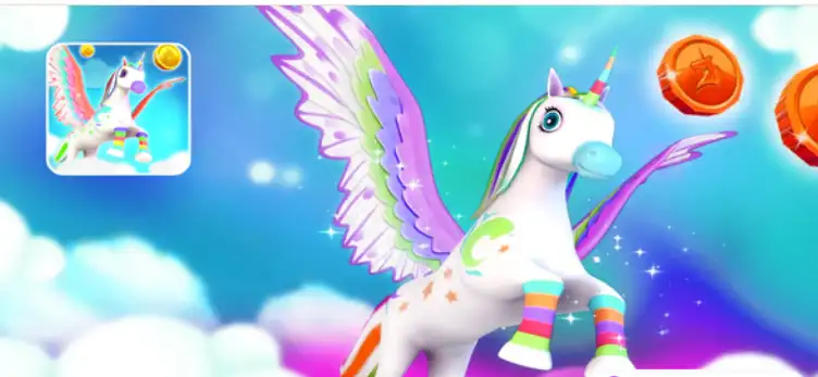 Unicorn Run Magical Pony Run SellUnitySourceCode source code