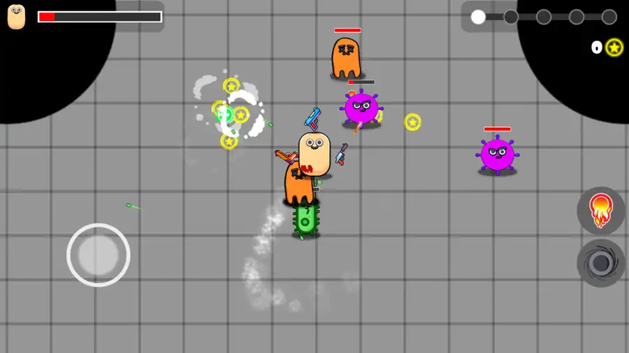 Unity Game Template – Bacterial Defender SellUnitySourceCode screenshot 3