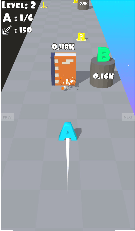 Unity Game Template – Letter Attack. screenshot 7