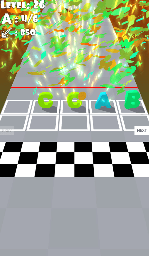 Unity Game Template – Letter Attack. screenshot 9