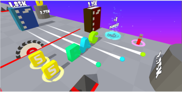 Unity Game Template – Letter Attack. screenshot 10