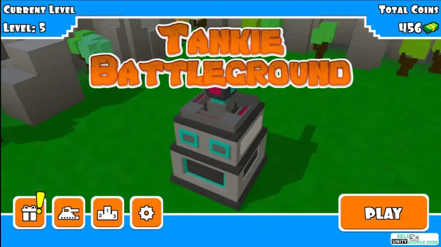 Unity Game Template – Tankie Battleground SellUnitySourceCode screenshot 3