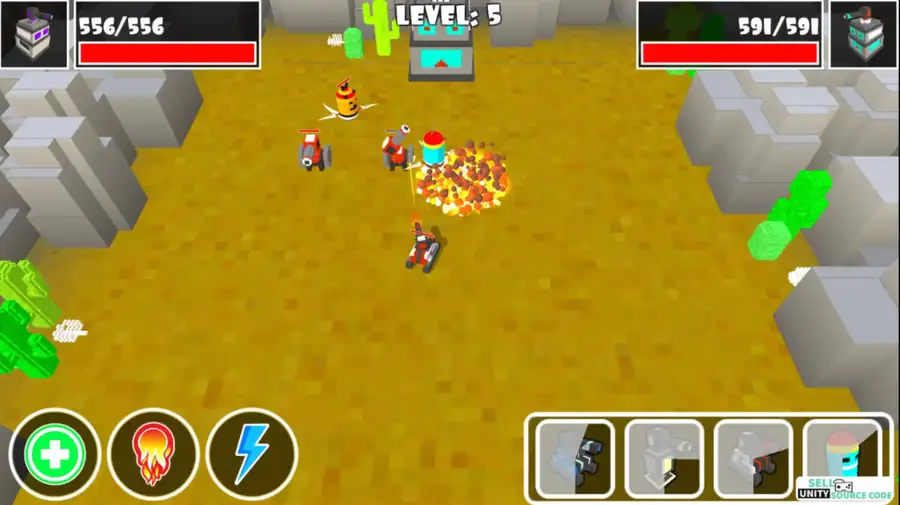 Unity Game Template – Tankie Battleground SellUnitySourceCode screenshot 5