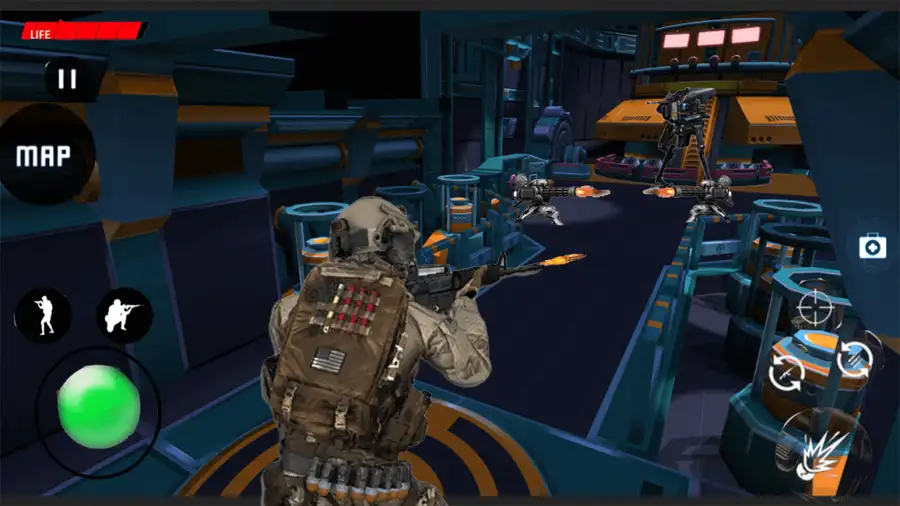 US Robot Strike War Shooting Game 2021 SellUnitySourceCode screenshot 2
