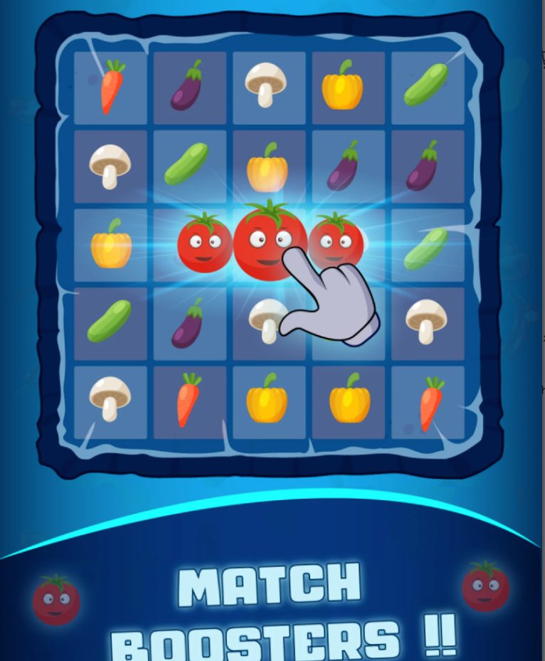 Vegetable Smash Match screenshot 4