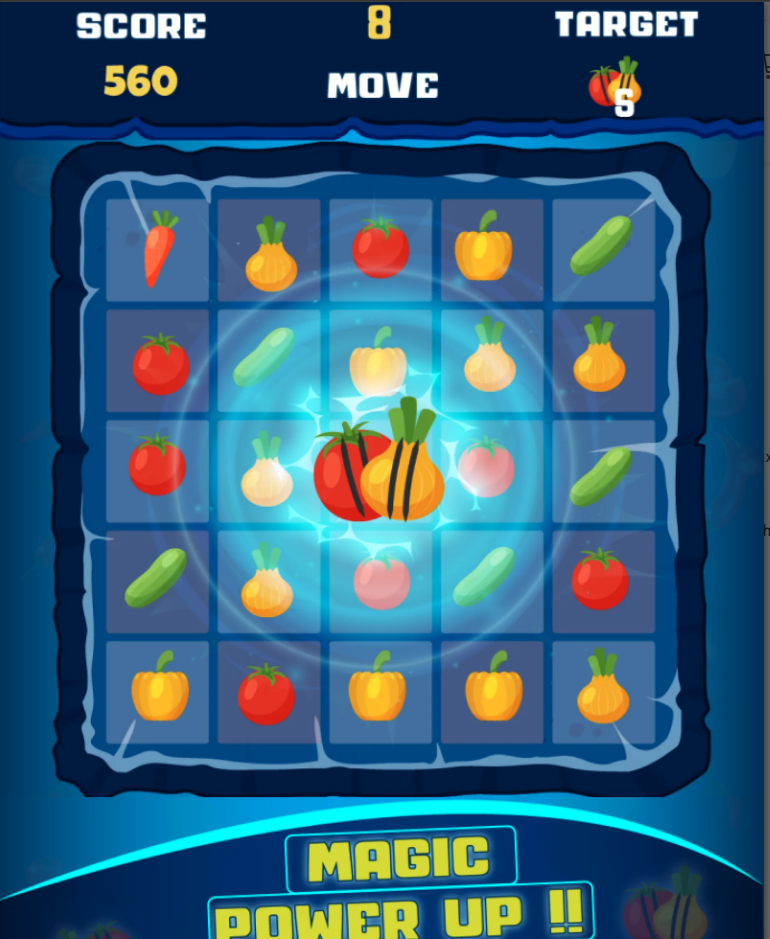Vegetable Smash Match screenshot 4
