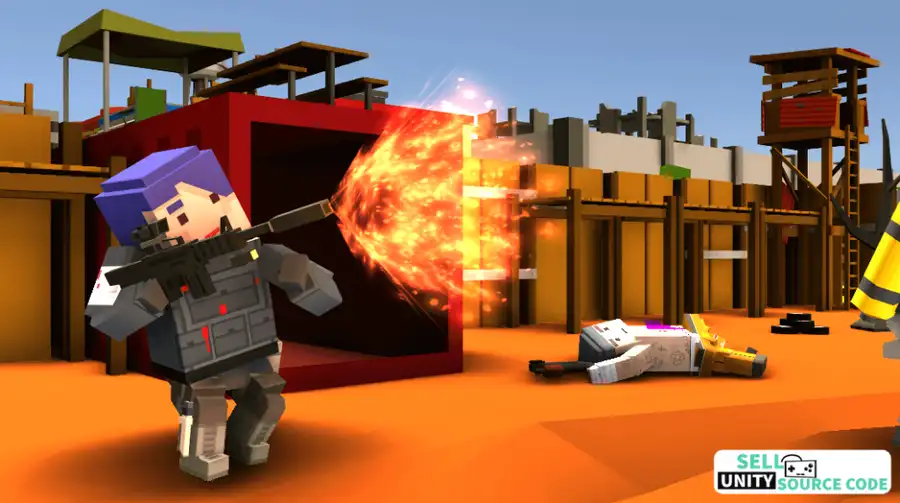 Viral Multiplayer COMBO Offer: 3 Shooter SellUnitySourceCode screenshot 3