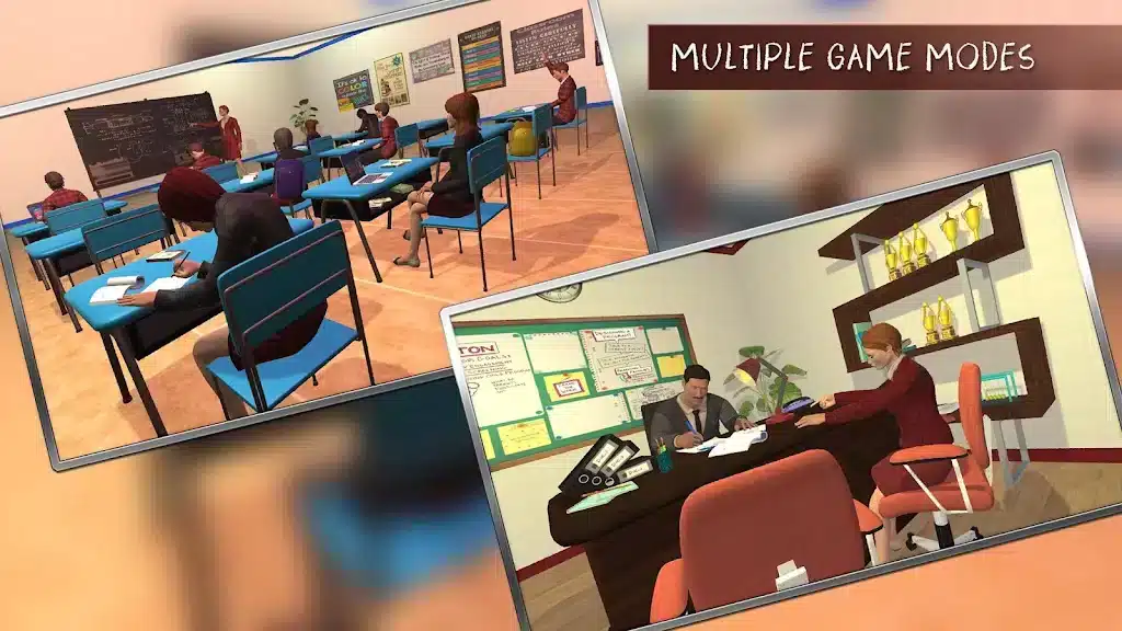 Virtual Mom High School Teacher Family Fun Time SellUnitySourceCode source code