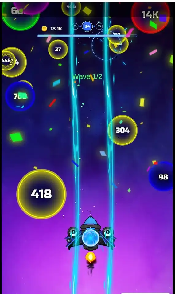 Virus Blaster Shooting Game - SellUnitySourceCode screenshot 3