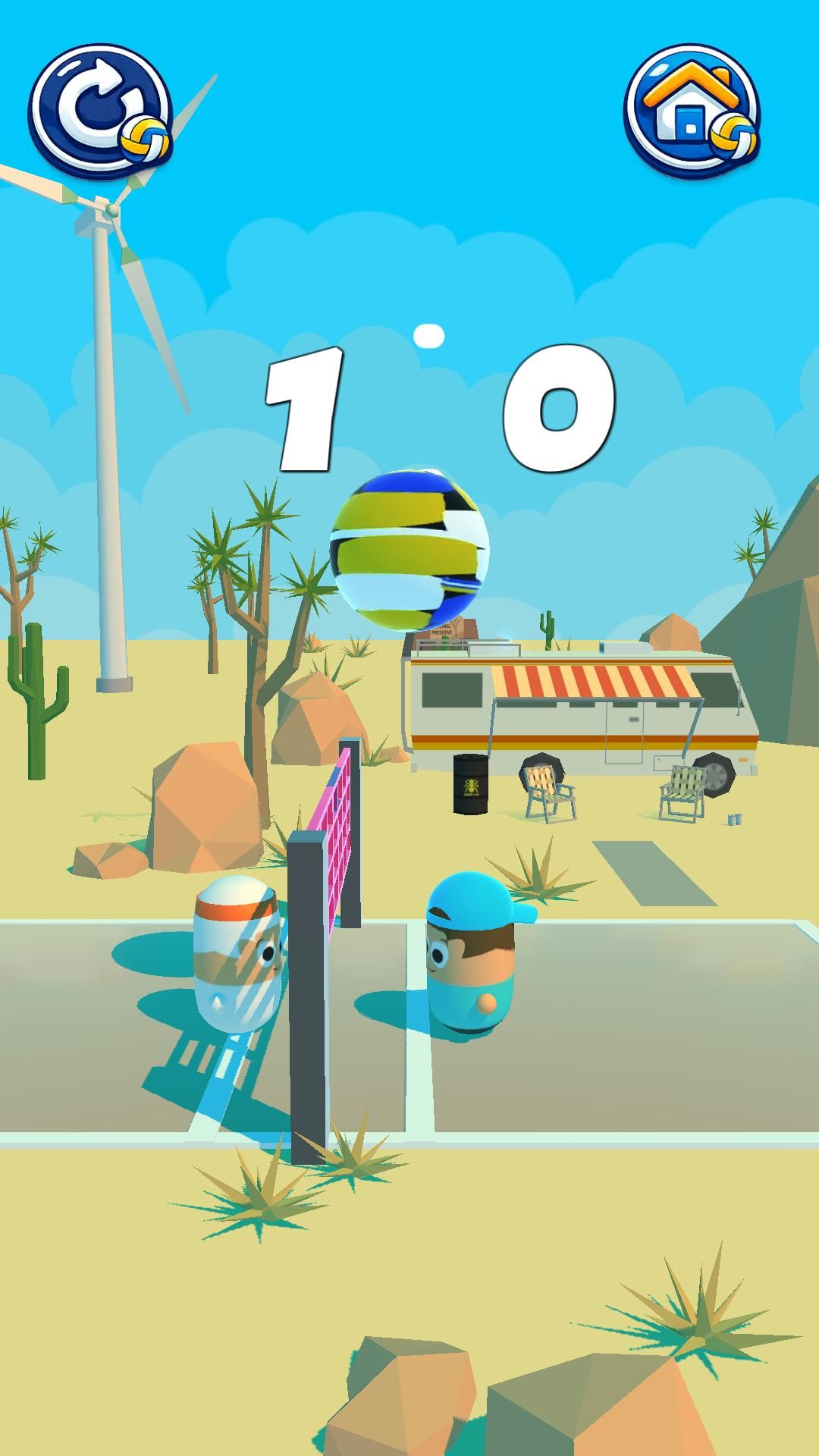 Volley Master 3D Casual Game Unity screenshot 8