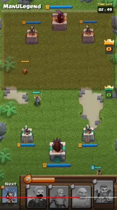 Warlord Clash Royale Clone App SellUnitySourceCode screenshot 2