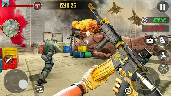 Warrior-FPS Strategy War Game SellUnitySourceCode screenshot 4