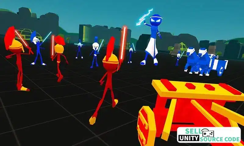 Wars of Star: Stick Warriors SellUnitySourceCode source code