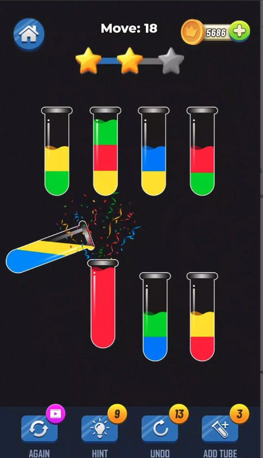 Water Sort 3D Puzzle Game screenshot 8