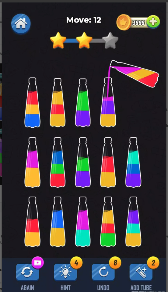 Water Sort 3D Puzzle Game screenshot 11