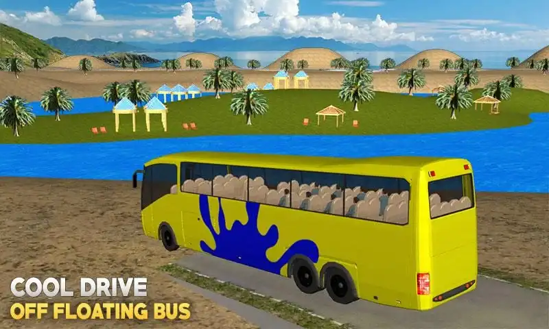 Water Surfer Coach Floating Bus 3D SellUnitySourceCode  screenshot 3