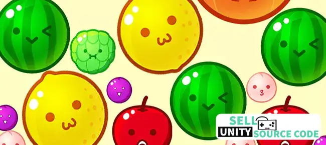 Watermelon Merge Game SellUnitySourceCode screenshot 4