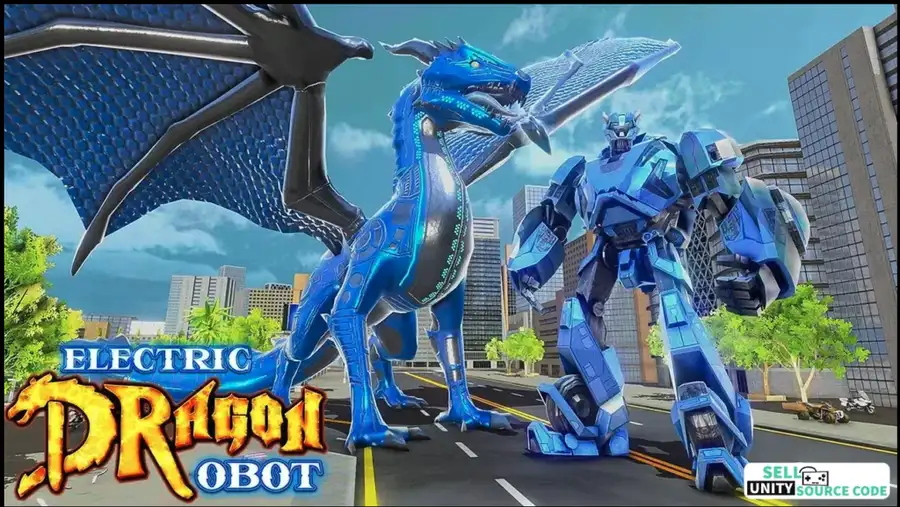 Wild Animal Robot: Multi Robot SellUnitySourceCode screenshot 2