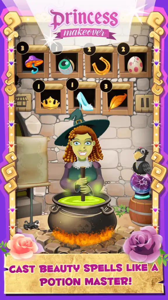 Witch to Princess Potion Maker Game SellUnitySourceCode screenshot 5