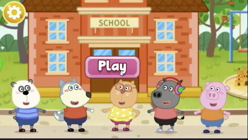 Wlofoo A Day At School Unity Sourcecode screenshot 3