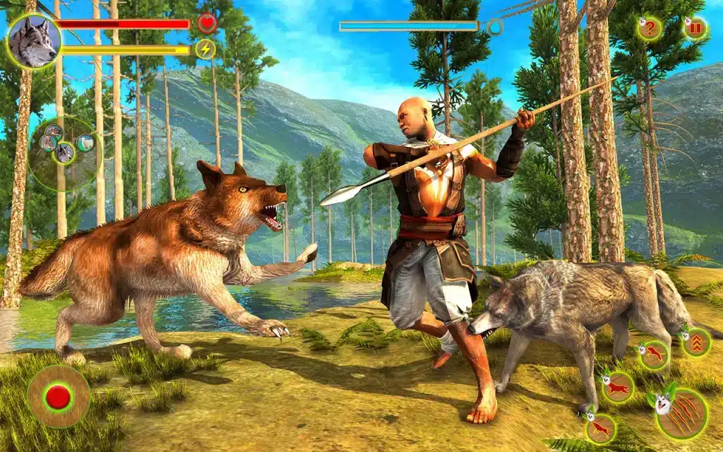 Wolf Simulator Attack Games 3D SellUnitySourceCode screenshot 3