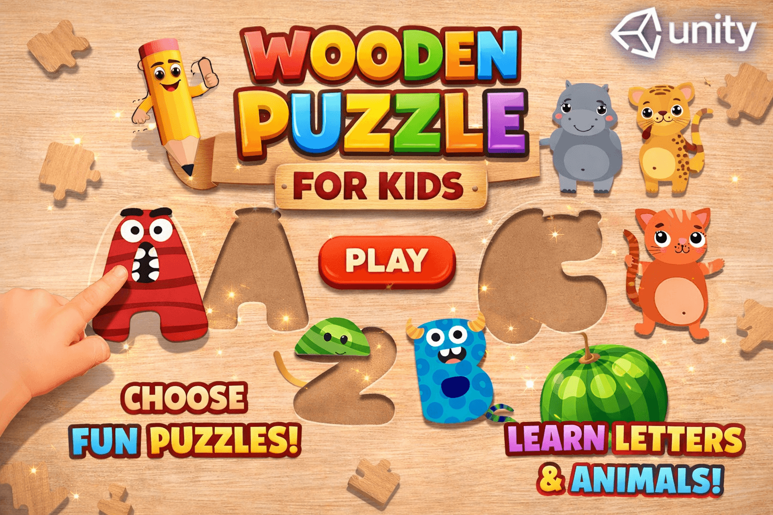 Wooden Puzzle for Kids – Educational Puzzle Learning Game source code