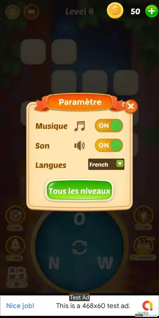 Word Legend Puzzle SellUnitySourceCode screenshot 3