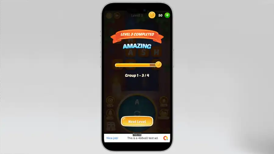 Word Link Puzzle – Unity Complete Games screenshot 2