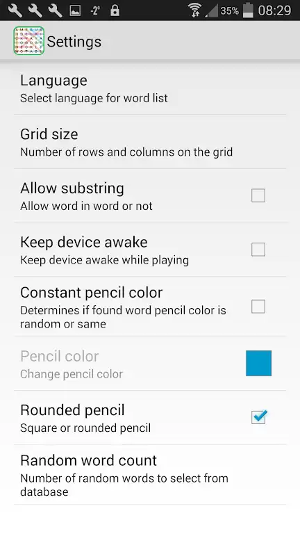 Word Search - Free Crossword Puzzle for Kids 2018 SellUnitySourceCode screenshot 2