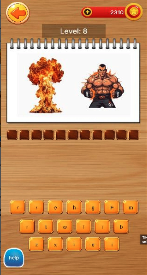 WordPix Game - Unity Source Code screenshot 8