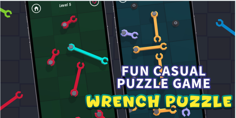 Wrench Puzzle Unity Source Code – Screw &amp; Bolt Brain Puzzle Game | SellUnitySourceCode.com source code
