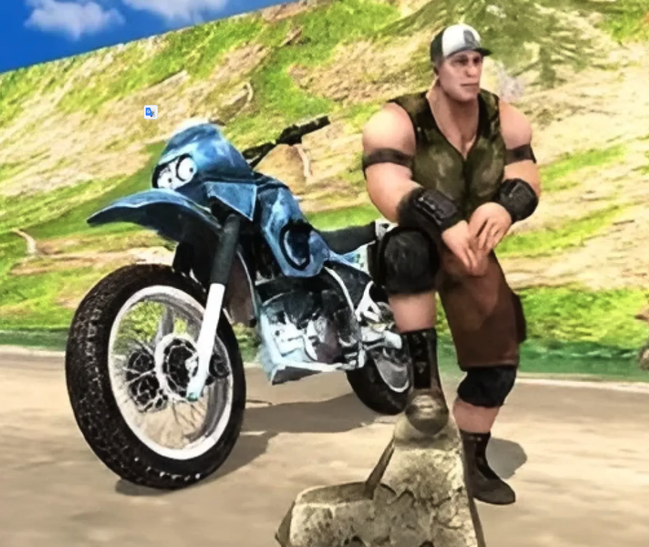 Wrestlers Bike Race source code