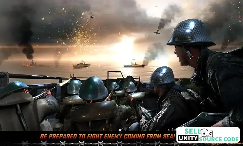 WW2 Survival War Prisoner : FPS Shooting Game SellUnitySourceCode screenshot 4