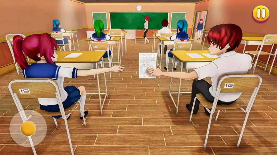 YUMI Anime High School Simulator 3D SellUnitySourceCode screenshot 2