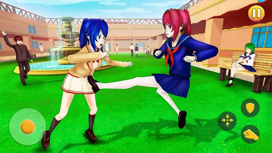YUMI Anime High School Simulator 3D SellUnitySourceCode screenshot 5