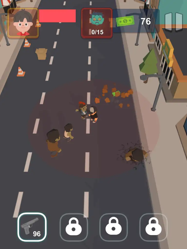 Zombie City SellUnitySourceCode screenshot 3
