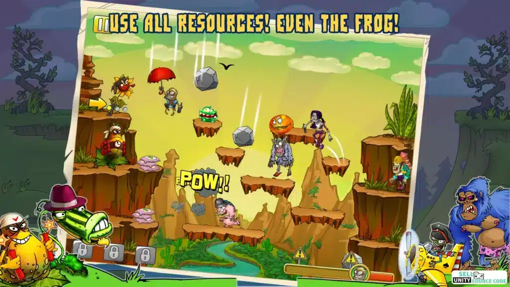 Zombie Harvest SellUnitySourceCode screenshot 2