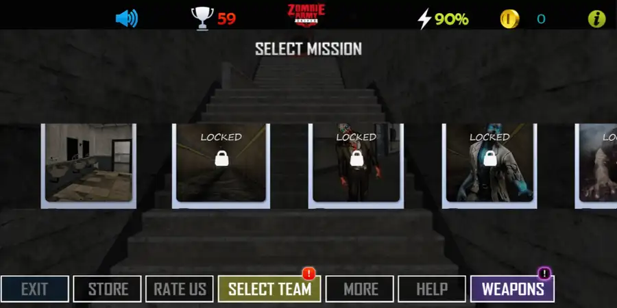Zombie Shooter-Unity 3D Zombie Code SellUnitySourceCode screenshot 4