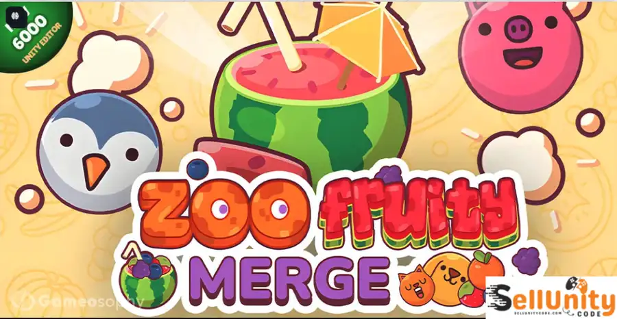 Zoo Fruity Merge SellUnitySourceCode source code
