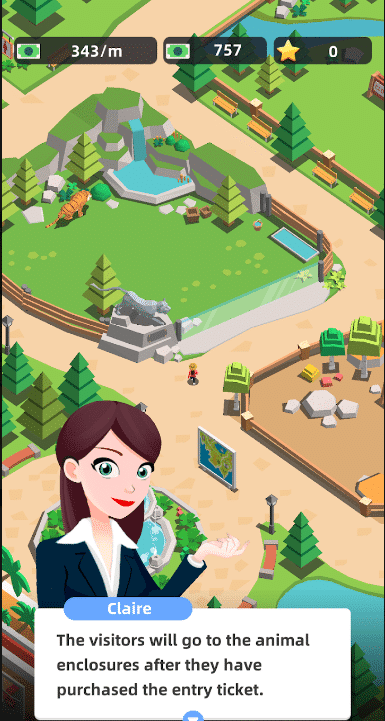 Zoo Idle 3D By Sellunitysourcecode screenshot 4
