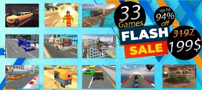 Zoobs Team March Bundle: 33 Unity 3D Games Worth $ SellUnitySourceCode source code