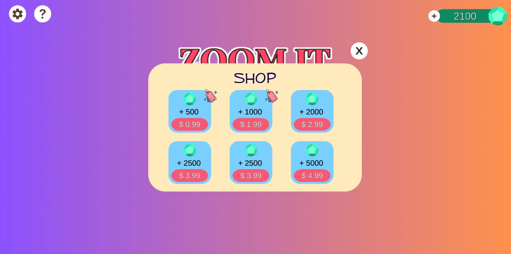 Zoom It - Find Hidden Items - Unity Project screenshot 2