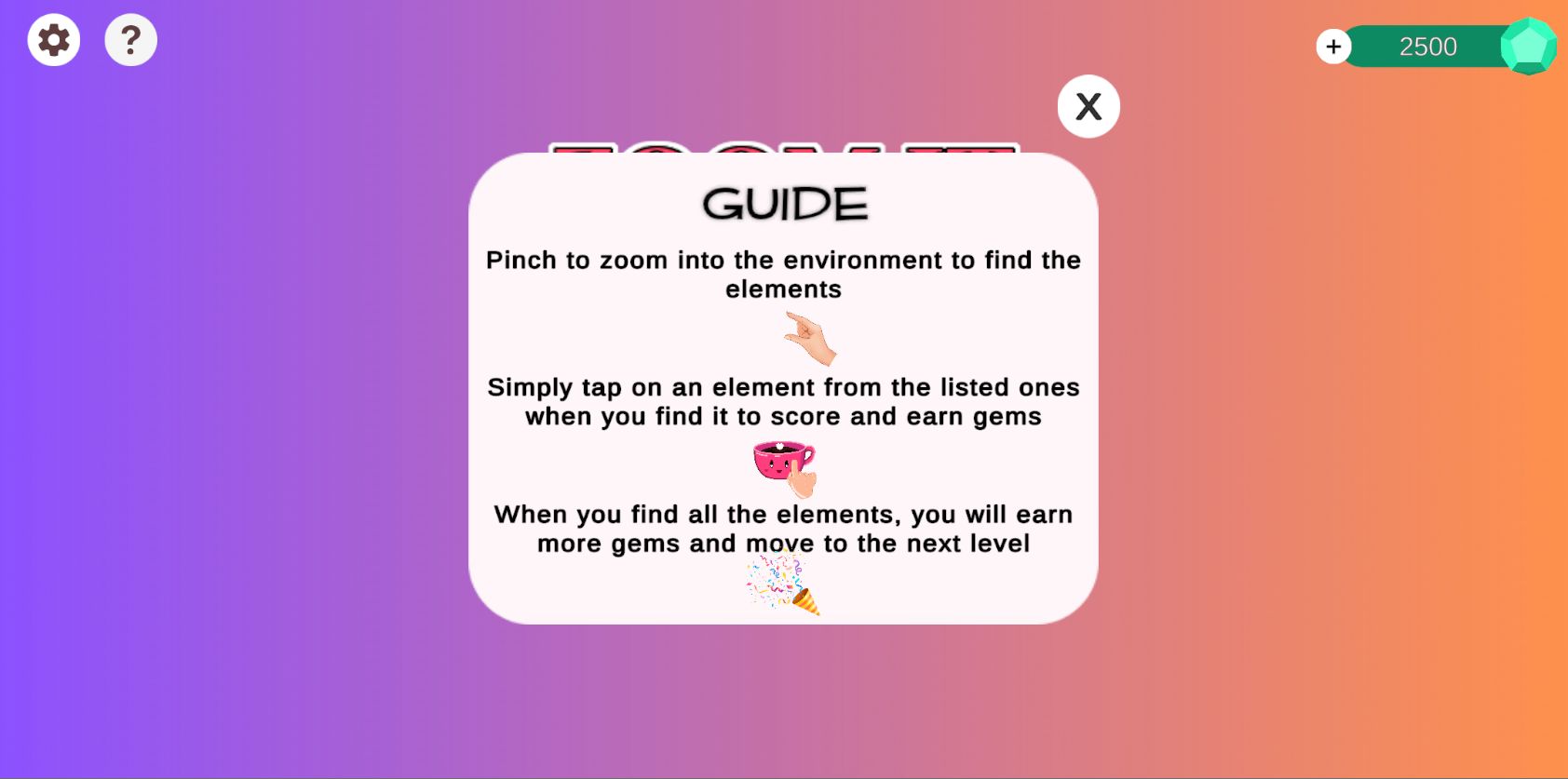 Zoom It - Find Hidden Items - Unity Project screenshot 4